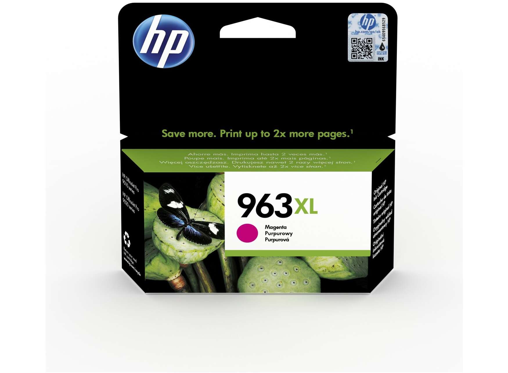 HP 963XL High Capacity Magenta Ink Cartridge - 3JA28A (3JA28AE)
