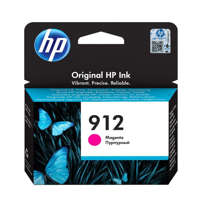 HP 912 Standard Capacity Magenta Ink Cartridge - 3YL78AE (3YL78AE)