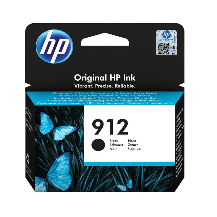 HP 912 Standard Capacity Black Ink Cartridge - 3YL80AE (3YL80AE)