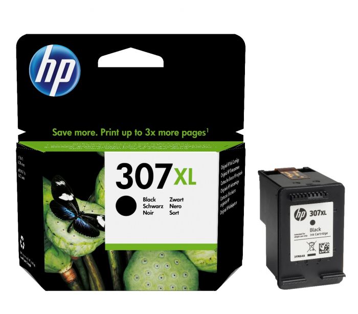 HP 307XL Black High Capacity Ink Cartridge 3YM64AE (307XL)