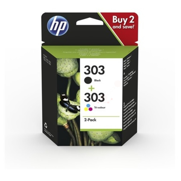 Black & Tri-Colour HP 303 Ink Cartridge Multipack - 3YM92AE (3YM92AE)