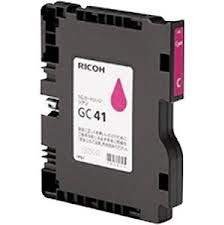 Ricoh 405767 Gel Print GC41M Magenta Ink Cartridge (GC-41M), 400 Page Yield (405767)