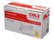 OKI Oki Yellow Drum Unit, 20K Yield (43381705)