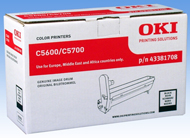 OKI Oki Black Drum Unit, 20K Yield (43381708)