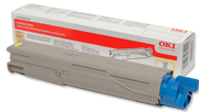 OKI Oki Yellow Toner Cartridge, 2.5K Yield (43459329)