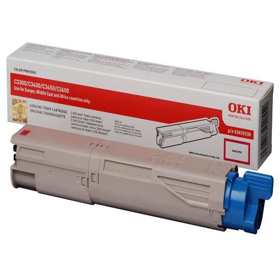 Oki Magenta Toner Cartridge, 2.5K Yield