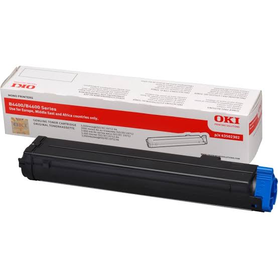 OKI Oki 43502302 Black Toner Cartridge, 3K Yield (43502302)