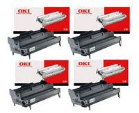 Oki 4387000 Image Drum Units Multipack - 4 Colour (43870005/6/7/8) (4387000 Multipack)