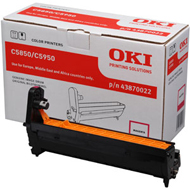 Oki Magenta Drum Unit, 20K Yield