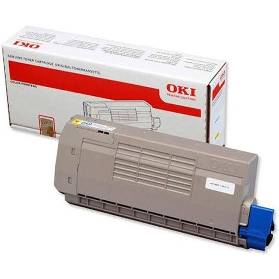 Oki Yellow Laser Toner Cartridge, 11.5K Yield