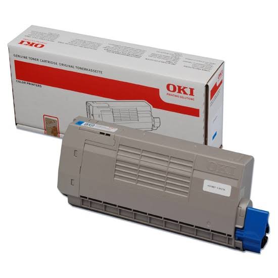 Oki Cyan Laser Toner Cartridge, 11.5K Yield