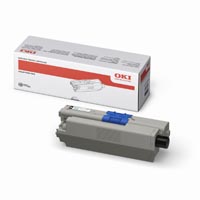 Oki Black Laser Toner Cartridge, 3.5K Page Yield