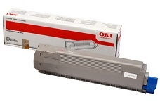 Oki Black Laser Toner Cartridge, 7K Page Yield