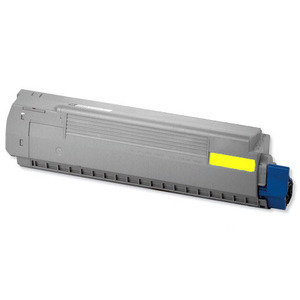 OKI Oki 44844505 Yellow Toner Cartridge, 10K Page Yield (44844505)