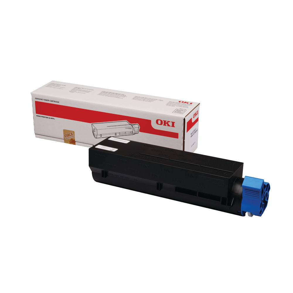 Oki Black Laser Toner Cartridge Extra High Cap , 12K Page Yield