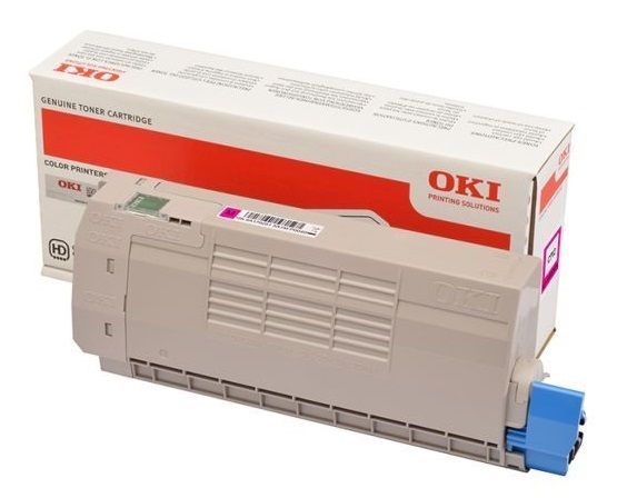 Oki Magenta Toner Cartridge, 7K Page Yield