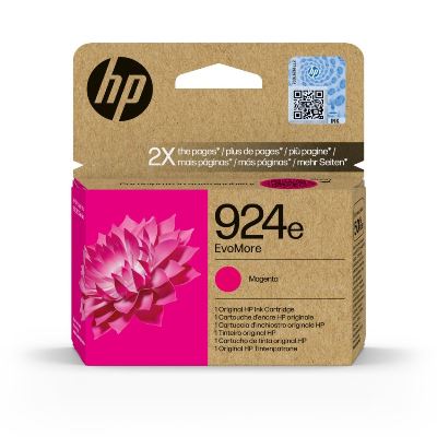 HP 924E High Capacity Magenta Ink Cartridge - 4K0U8NE