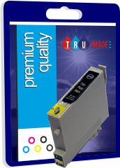 Tru Image Premium Compatible Photo Black Ink Cartridge for T054140, 18ml
