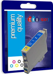 Tru Image Premium Compatible Cyan Ink Cartridge for T054240, 18ml
