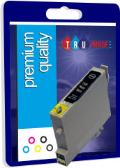 Tru Image Premium Compatible Matte Black Ink Cartridge for T054840, 18ml