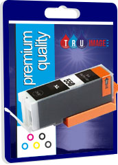 Tru Image Premium PGI 570XL Compatible Black Ink Cartridge, 25ml