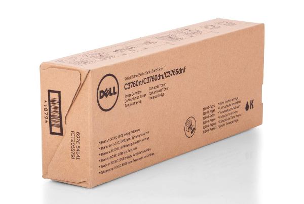 DELL Dell 593-11119 Extra High Capacity Black Toner Cartridge - 4CHT7, 11K Page Yield (593-11119)
