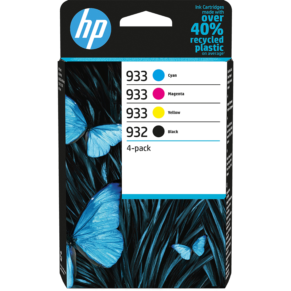 HP 932/933 Standard Capacity Ink Cartridge Multipack - 6ZC71AE (HP 932/933)