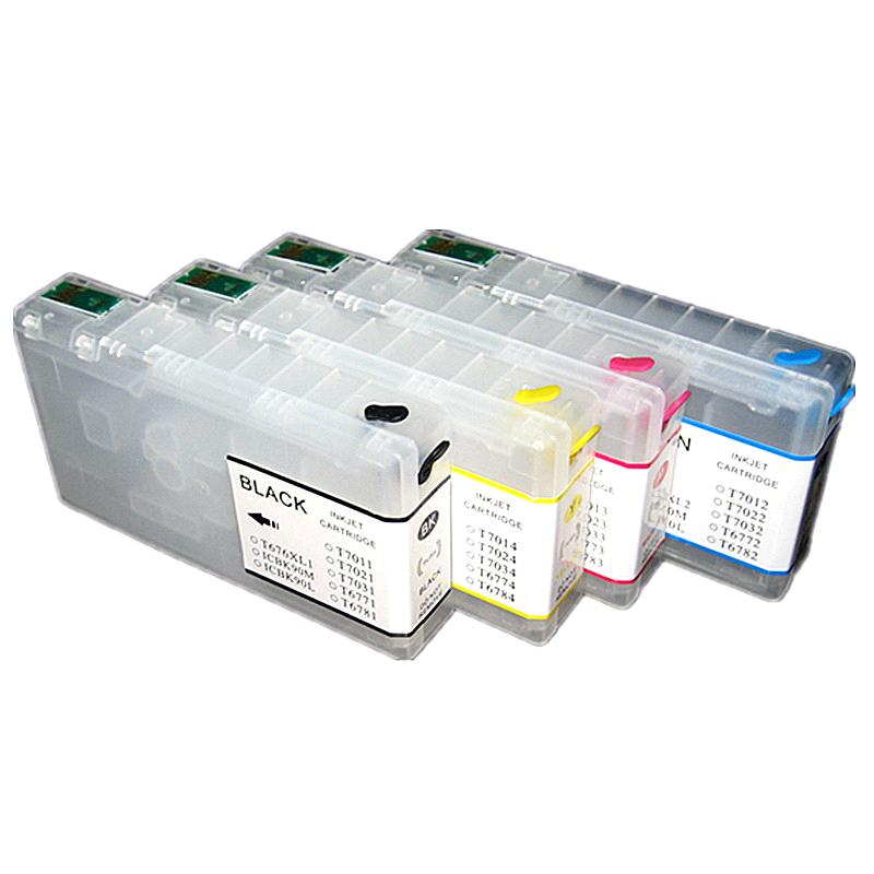 Compatible T7021 Multipack - Set of 4 High Capacity CMYK Cartridges (T7021 Multipack)