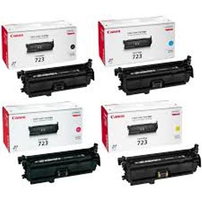 Canon 723 Multipack of 4 CMYK Toner Cartridges (723 Multiapck)