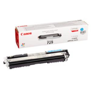 Canon 729 Cyan Laser Toner Cartridge - 4369B002AA, 1K Page Yield (4369B002AA)