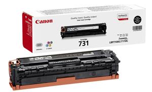 Canon 731BK Black Toner Cartridge - 6272B002 - 1.4K Page Yield (731BK)