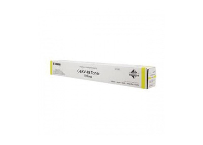 Yellow Canon C-EXV49Y Toner Cartridge - 8527B002 (8527B002AA)