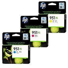 HP 951XL Multipack - 1 x Cyan, Magenta, Yellow (951XLTriple)