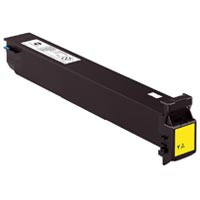 Konica Minolta Yellow Toner Cartridge, 20K Page Yield (A0D7253)