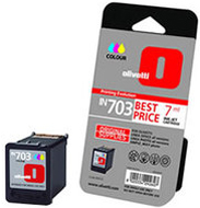 Olivetti IN 703 Standard Capacity Colour Ink Cartridge, 7ml (IN703)