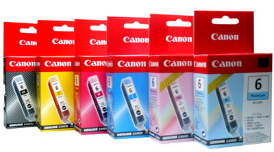 Canon BCI6 Genuine Ink Cartridges Photo Pack (BCI-6PhotoPK)