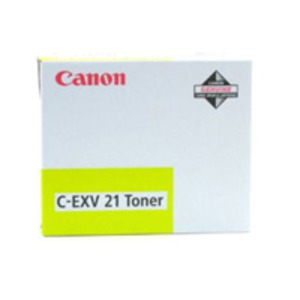 Canon C-EXV21 Y Yellow Toner Cartridge (CEXV21 Y) - 0455B002AA (C-EXV21Y)