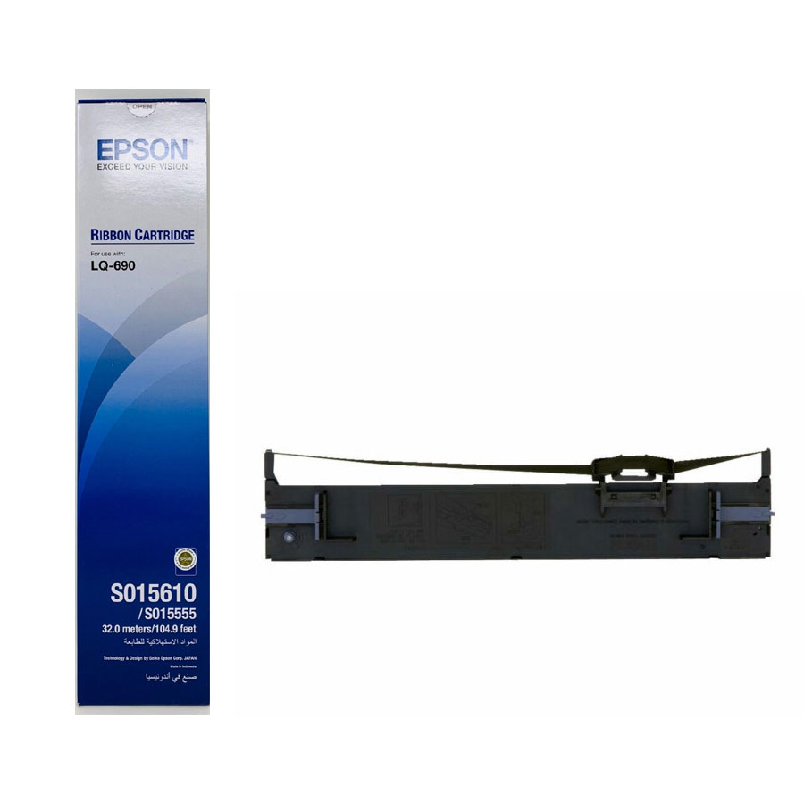 Epson S015610 Black Fabric Ribbon