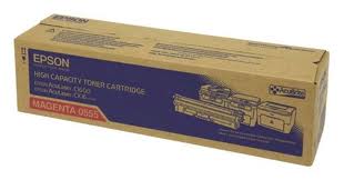 Epson High Capacity Magenta Toner Cartridge, 2.7K Page Yield (C13S050555)