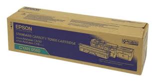 Epson Standard Capacity Cyan Toner Cartridge, 1.6K Page Yield (C13S050560)