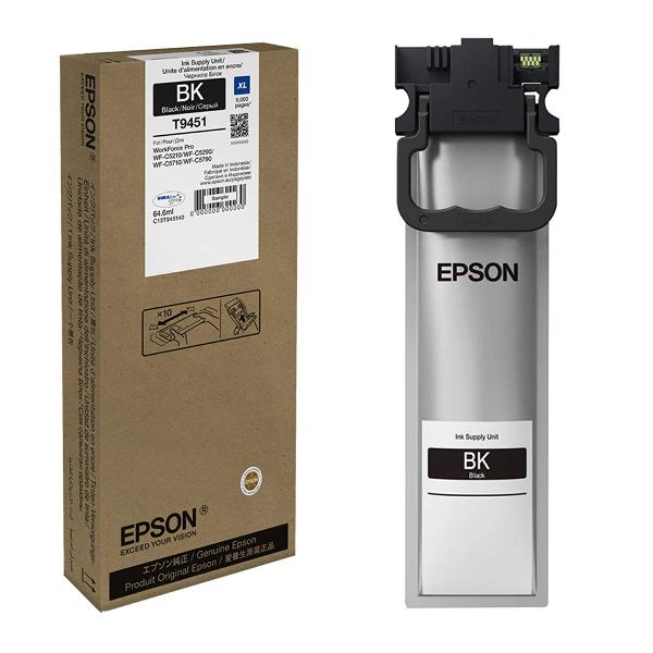 Black Epson T9451 High Capacity Ink Cartridge - C13T945140 (T945140)