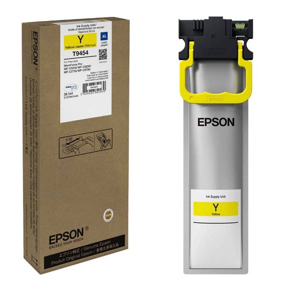 Yellow Epson T9454 High Capacity Ink Cartridge - C13T945440 (T945440)