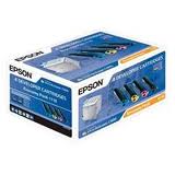 High Capacity Toner Value Pack for Epson Aculaser C2800 (CMYK) (C2800 Bundle)