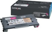 Lexmark 0C500H2MG High Capacity Magenta Toner Cartridge, 3K Page Yield (C500H2MG)