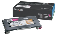 Lexmark 0C500S2MG Standard Capacity Magenta Toner Cartridge, 1.5K Page Yield (C500S2MG)