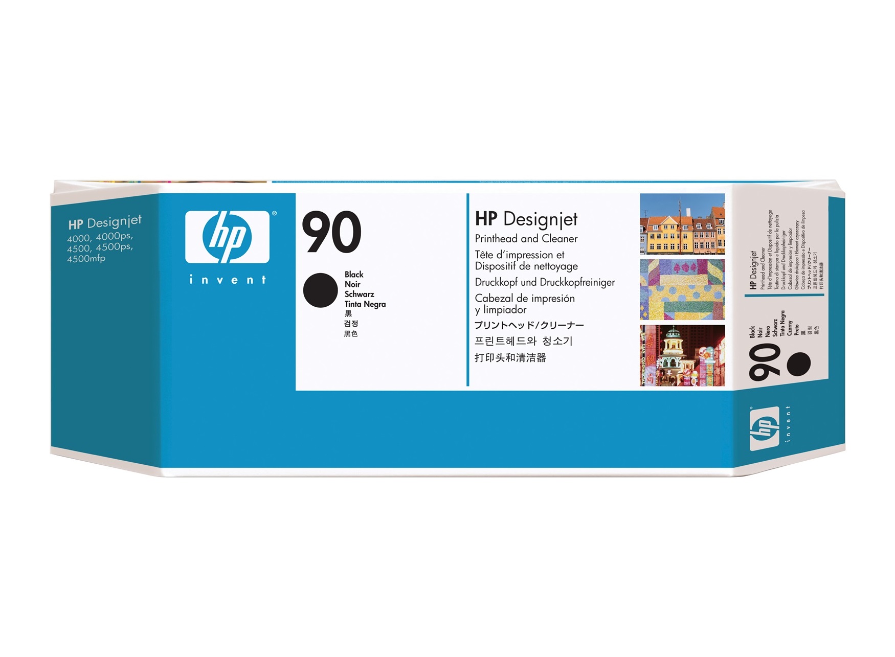HP 90 Black DesignJet Printhead / Printhead Cleaner C5054A (C5054A)