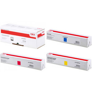 OKI Multipack for C530 - 4 High Capacity Toner Cartridges (CMYK) (C530 Multipack)