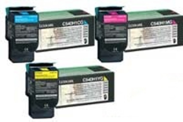 Lexmark C540H1 CMY - Tri Colour Pack of C540H1CG/MG/YG (C540H1 CMY)