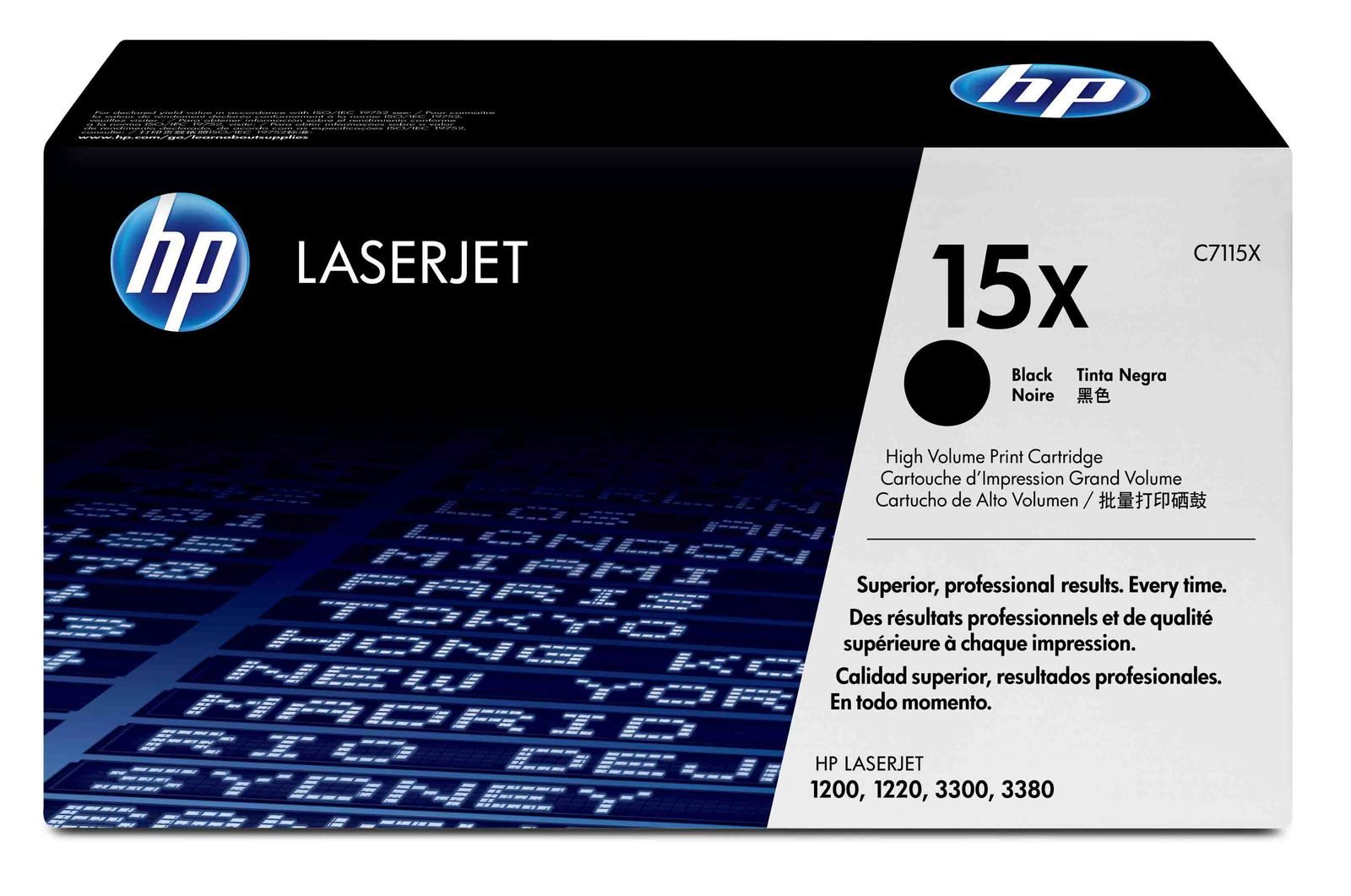 HP No 15X Ultraprecise Large Capacity Laser Cartridge - C7115X (C7115X)