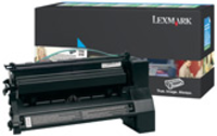 Lexmark C782X1CG Return Program Cyan Toner Cartridge, 15K Page Yield (C782X1CG)